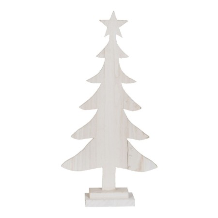 Christmas Tree White Paolownia wood Tree 40 x 2 x 80 cm by BigBuy Christmas, Christmas - Ref: S8804209, Price: 24,15 €, Disco...