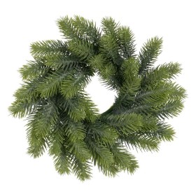 Couronne de Noël Vert PVC 30 x 30 cm de BigBuy Christmas, Noël - Réf : S8804215, Prix : 6,36 €, Remise : %