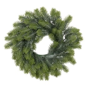 Coroa de Natal Verde PVC 37 x 37 cm de BigBuy Christmas, Natal - Ref: S8804216, Preço: 8,52 €, Desconto: %