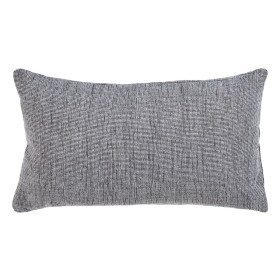 Cojín Poliéster Algodón Gris 50 x 30 cm de BigBuy Home, Cojines - Ref: S8804267, Precio: 16,48 €, Descuento: %