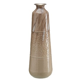 Vase Beige Fer 28 x 28 x 84 cm de BigBuy Home, Vases - Réf : S8804297, Prix : 114,48 €, Remise : %