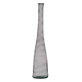 Buy Vase Grey recycled glass 18 x 18 x 100 cm