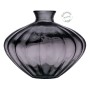 Vase Grey recycled glass 19 x 19 x 14 cm | Tienda24 - Global Online Shop Tienda24.eu