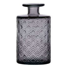 Vase Grey recycled glass 9 x 9 x 16 cm by BigBuy Home, Vases - Ref: S8804313, Price: 10,24 €, Discount: %