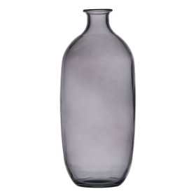 Vaso Cinzento Vidro reciclado 13 x 13 x 31 cm de BigBuy Home, Jarrões - Ref: S8804318, Preço: 15,75 €, Desconto: %