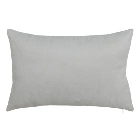 Almofada EDÉN Branco Cinzento escuro Impresso Veludo 50 x 8 x 30 cm | Tienda24 - Global Online Shop Tienda24.eu