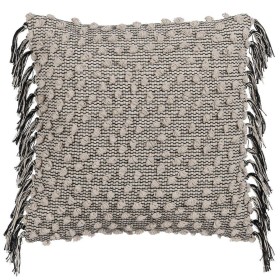 Cojín RISE Gris Impreso Terciopelo 45 x 10 x 45 cm | Tienda24 - Global Online Shop Tienda24.eu