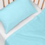 Bedding set HappyFriday BASIC KIDS Blue Baby Crib 2 Pieces | Tienda24 Tienda24.eu