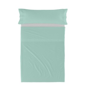 Jeu de draps Alexandra House Living Estelia Vert Lit king size 4 Pièces | Tienda24 Tienda24.eu