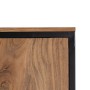 Cupboard LENNOX Black Natural 90 x 45 x 190 cm | Tienda24 - Global Online Shop Tienda24.eu