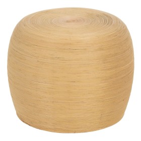 Mesa auxiliar Beige Bambú 49,5 x 49,5 x 37,5 cm de BigBuy Home, Mesas - Ref: S8804401, Precio: 138,69 €, Descuento: %