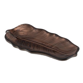 Tabuleiro Castanho 21 cm de BigBuy Home, Pratos e fontes - Ref: S8804424, Preço: 15,38 €, Desconto: %