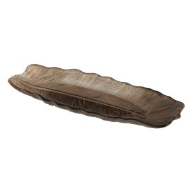 Conjunto para Aperitivos DKD Home Decor Preto Natural Bambu Plástico Grés Ardósia Cottage 33 x 19,7 x 3,5 cm (4 pcs) | Tienda24 - Global Online Shop Tienda24.eu