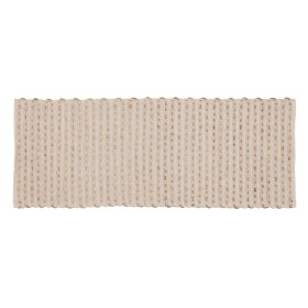 Alfombra Blanco Natural 70 % algodón 30 % Yute 170 x 70 cm de BigBuy Home, Alfombras - Ref: S8804431, Precio: 37,91 €, Descue...