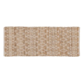 Tapis Blanc Naturel 60 % Coton Jute 170 x 70 cm de BigBuy Home, Tapis - Réf : S8804437, Prix : 37,91 €, Remise : %