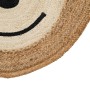 Carpet Monkey White Beige 100 % Jute 100 x 100 cm | Tienda24 - Global Online Shop Tienda24.eu