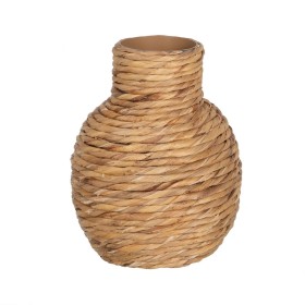 Vase Natural Natural Fibre 21 x 21 x 31 cm by BigBuy Home, Vases - Ref: S8804491, Price: 31,73 €, Discount: %