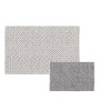 Tappeto Bianco Grigio 70 % cotone 30 % Poliestere 120 x 180 cm | Tienda24 - Global Online Shop Tienda24.eu