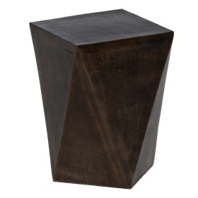 Mesa de Apoio Pequena Bronze Alumínio 30 x 30 x 43,5 cm de BigBuy Home, Jogos de móveis - Ref: S8804522, Preço: 164,52 €, Des...