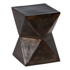 Mesa de Apoio Pequena Bronze Alumínio 30 x 30 x 41 cm de BigBuy Home, Jogos de móveis - Ref: S8804523, Preço: 164,52 €, Desco...