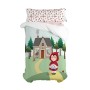 Parure de couette HappyFriday Mr Fox Red riding hood Multicouleur Lit 1 persone 2 Pièces | Tienda24 Tienda24.eu