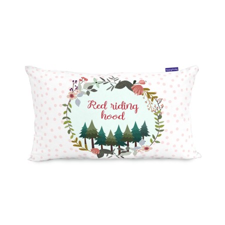 Housse de coussin HappyFriday Mr Fox Red Riding Hood Multicouleur 50 x 30 cm | Tienda24 Tienda24.eu