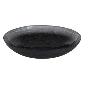 Centro de Mesa Negro 30 x 30 x 6,5 cm de BigBuy Home, Adornos - Ref: S8804533, Precio: 18,31 €, Descuento: %