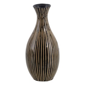 Vase Yellow Ceramic 39 x 39 x 56 cm | Tienda24 - Global Online Shop Tienda24.eu