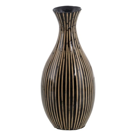 Vaso Preto Bege 20 x 20 x 45 cm | Tienda24 - Global Online Shop Tienda24.eu