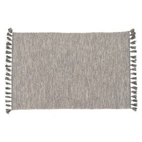 Tapis Gris 70 % coton 30 % Polyester 120 x 180 cm de BigBuy Home, Tapis - Réf : S8804608, Prix : 57,50 €, Remise : %