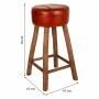 Stool Alexandra House Living Brown Leather Mango wood 78 x 41 x 41 cm by Alexandra House Living, Sofas and chairs - Ref: D163...