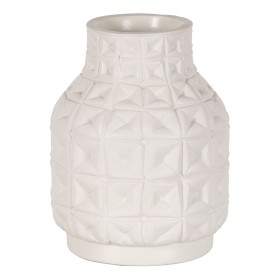 Vase Alexandra House Living Weiß aus Keramik 28 x 60 cm | Tienda24 - Global Online Shop Tienda24.eu