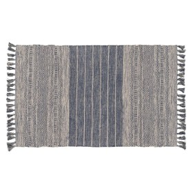 Carpet Blue White 70 % cotton 30 % Polyester 120 x 180 cm by BigBuy Home, Area Rugs - Ref: S8804644, Price: 53,66 €, Discount: %