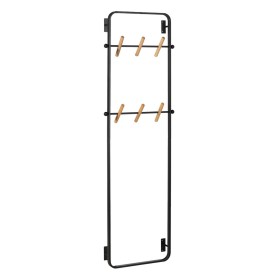 Coat rack Black Iron 45 x 7 x 150 cm by BigBuy Home, Coat Racks - Ref: S8804669, Price: 51,11 €, Discount: %