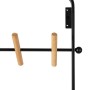 Coat rack Black Iron 45 x 7 x 150 cm | Tienda24 - Global Online Shop Tienda24.eu