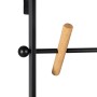 Coat rack Black Iron 45 x 7 x 150 cm | Tienda24 - Global Online Shop Tienda24.eu