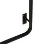 Coat rack Black Iron 45 x 7 x 120 cm | Tienda24 - Global Online Shop Tienda24.eu