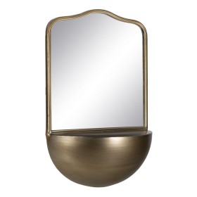 Espejo de pared Dorado Cristal Hierro 40 x 20 x 37 cm de BigBuy Home, Espejos de pared - Ref: S8804684, Precio: 60,25 €, Desc...