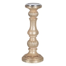 Candleholder Black Wood Crystal 20 x 20 x 53 cm | Tienda24 - Global Online Shop Tienda24.eu