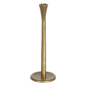 Castiçais Branco Dourado Cerâmica Ferro 18,4 x 8,4 x 29,1 cm | Tienda24 - Global Online Shop Tienda24.eu