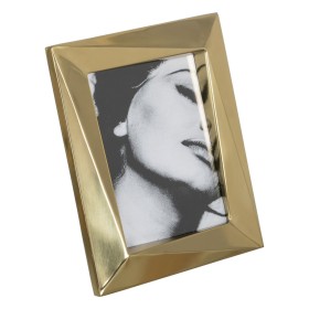 Photo frame Golden Stainless steel Crystal 23 x 28 cm by BigBuy Home, Table and wall frames - Ref: S8804708, Price: 30,65 €, ...