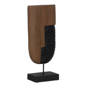 Figurine Décorative Marron Masque 20,5 x 12 x 49 cm de BigBuy Home, Objets de décoration - Réf : S8804713, Prix : 37,91 €, Re...