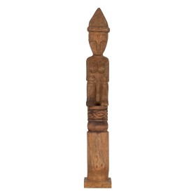 Figura Decorativa Natural Africano 14 x 14 x 88,5 cm de BigBuy Home, Adornos - Ref: S8804726, Preço: 71,61 €, Desconto: %