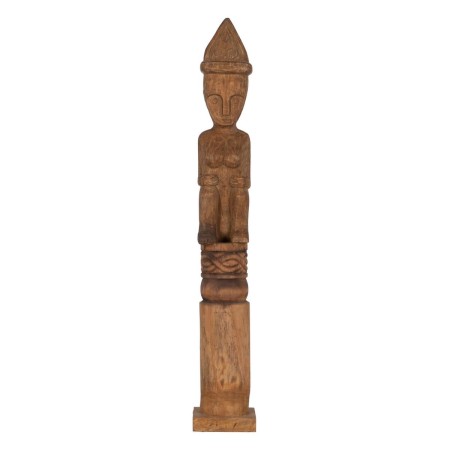 Decorative Figure Natural African Man 14 x 14 x 88,5 cm | Tienda24 - Global Online Shop Tienda24.eu