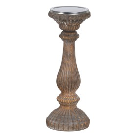 Lantern Candleholder Lantern Beige Natural Jute Crystal 26 x 26 x 41 cm | Tienda24 - Global Online Shop Tienda24.eu