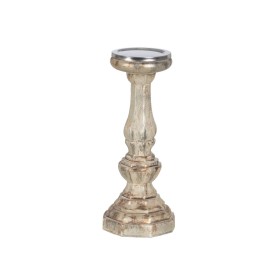 Lantern Candleholder Lantern Cream Metal Paper Crystal 18 x 18 x 20,5 cm | Tienda24 - Global Online Shop Tienda24.eu