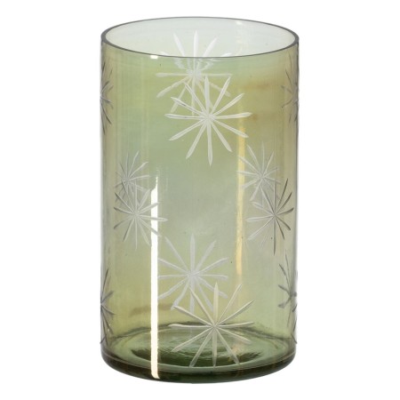 Bougeoir Vert Verre Ø 15 cm 15 x 15 x 25 cm | Tienda24 - Global Online Shop Tienda24.eu