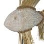 Decorative Figure White Brown Natural Fish 57 x 12 x 60 cm | Tienda24 - Global Online Shop Tienda24.eu