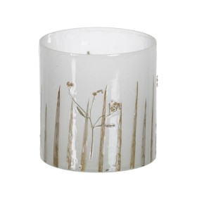 Candleholder Crystal Grey 11 x 11 x 11 cm | Tienda24 - Global Online Shop Tienda24.eu