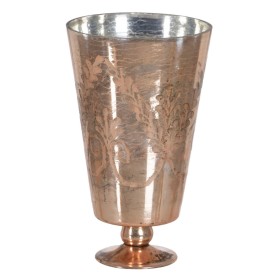 Fleur décorative Verre Cuivre 18 x 18 x 31 cm de BigBuy Home, Objets de décoration - Réf : S8804789, Prix : 43,43 €, Remise : %